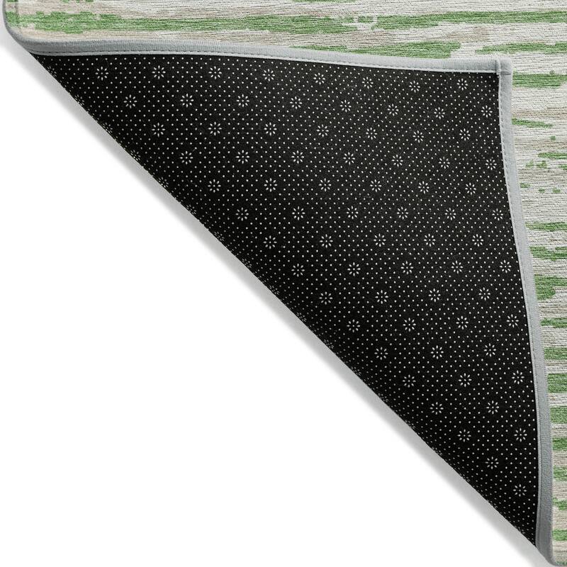 Machine Washable Indoor/ Outdoor Chantille Abstract Ombre Rug