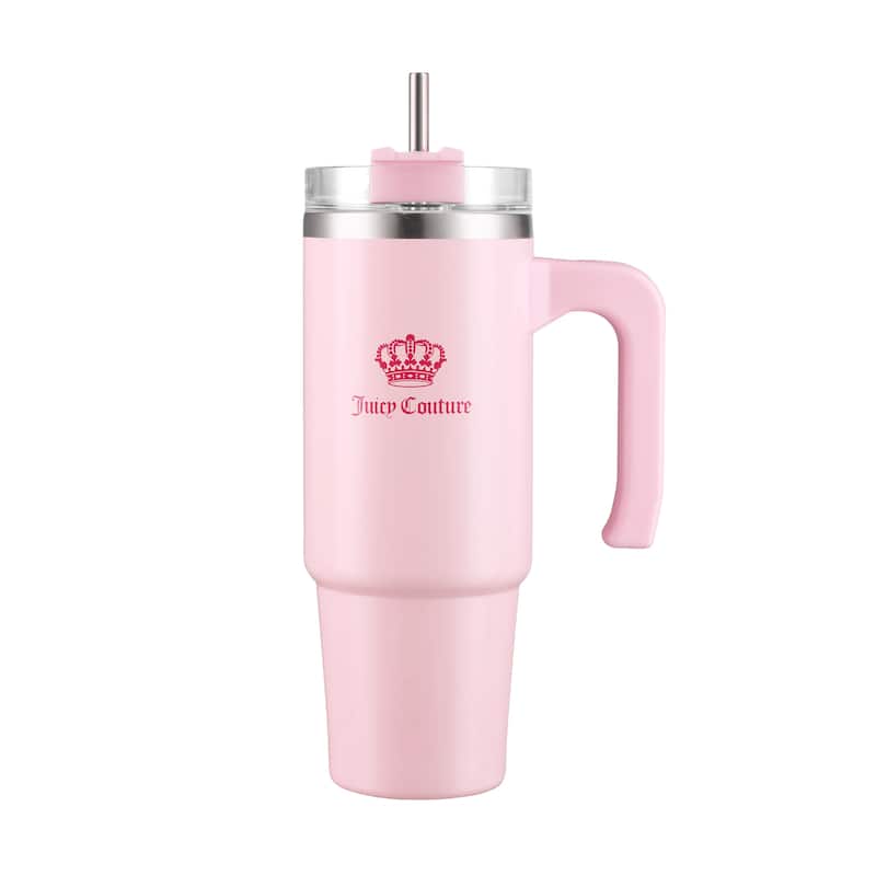 Juicy Couture Travel Style Designer Water Bottle - 31.5oz