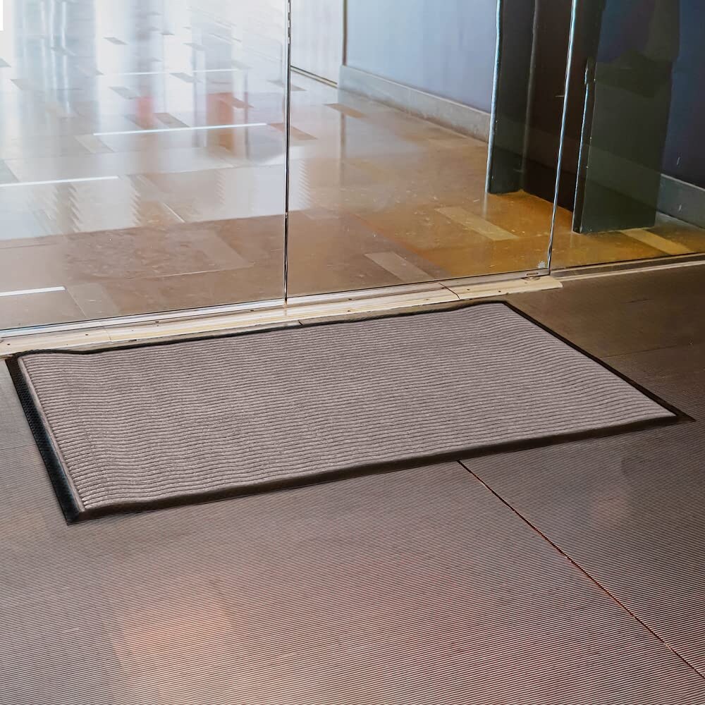 MRULIC Carpet Door Mat Indoor Outdoor Non-Slip Low-Profile Design Floor Mat  Crystal Velvet Carpet Durable Trap Dirt And Front Door Welcome Mat Entry  Mats + D 