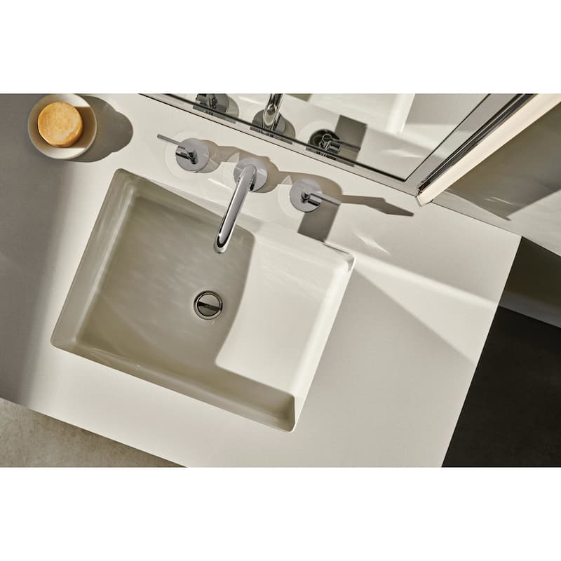 Robern TF37UCO-8 Vanity Tops 37" Quartz Vanity Top with Three - Stone Gray