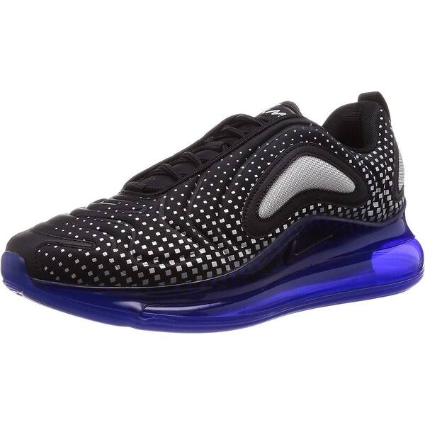 Shop Nike Men S Air Max 720 Running Shoes Overstock 29918144 Black Racer Blue 11 5