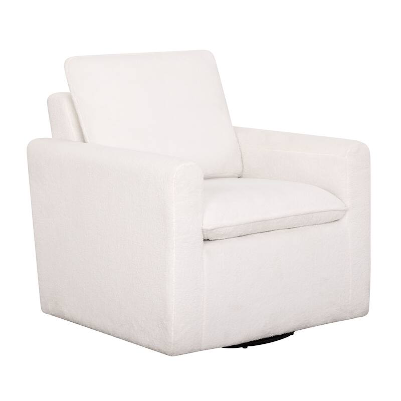 Lifestyle Solutions Lyra Swivel Accent Chair