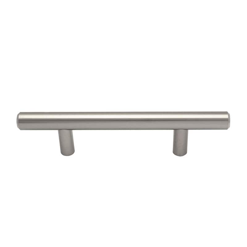 Utopia Alley Carli Pull Handle - Decorative Brushed Nickel Cabinet Drop Pull Handles, 3.0" Center to Center