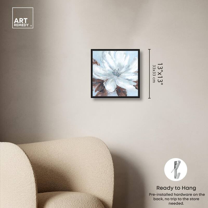Delicate Blooms II Canvas by Art Remedy