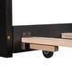 preview thumbnail 11 of 22, 3 IN 1 L-shaped Platform Bed with Trundle and Drawers Linked with built-in desk