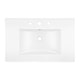 preview thumbnail 19 of 120, JONATHAN Y Aubert 3-Hole Rectangular Ceramic Single Sink Basin Vanity Top