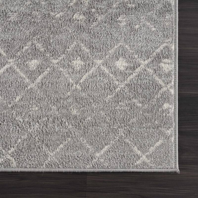 Tigris Tanu Moroccan Trellis Farmhouse Boho Area Rug
