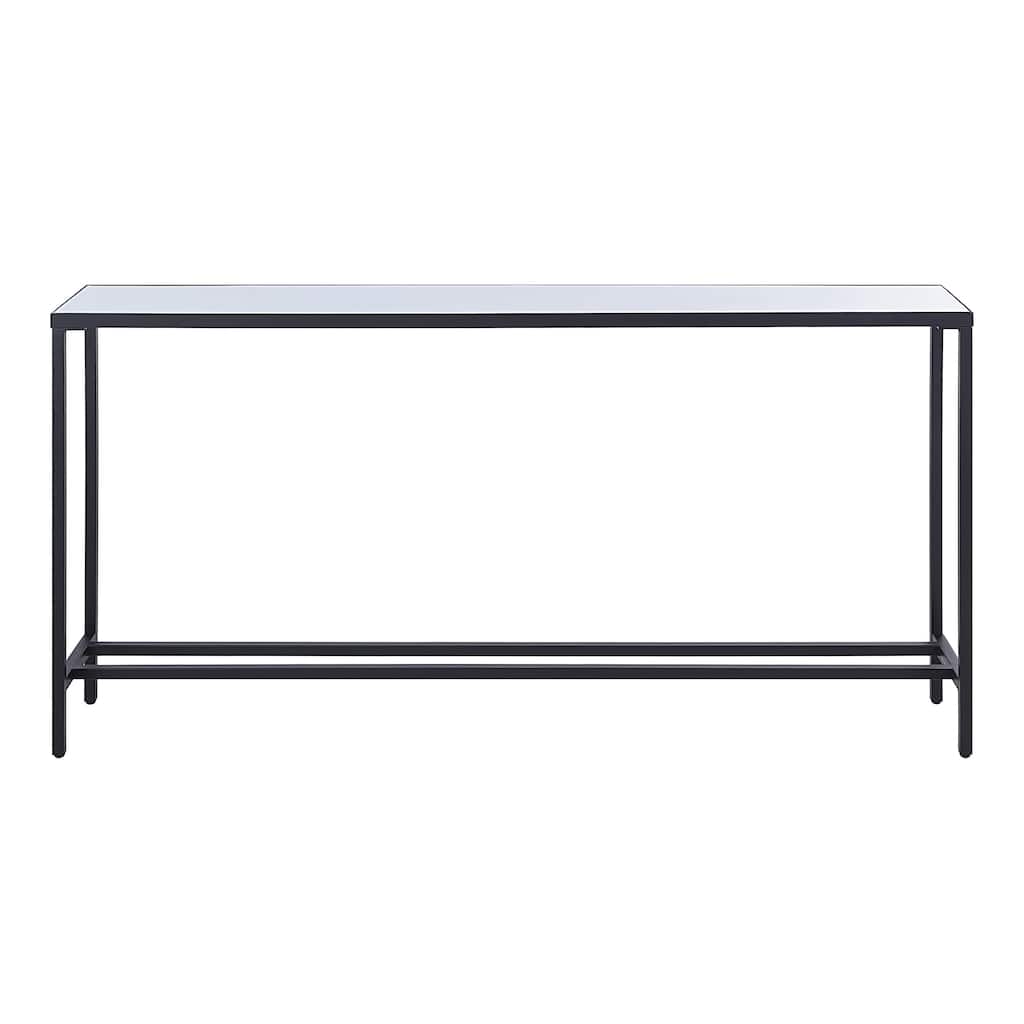 Renwil Bodin Indoor Iron Console Table, Matte Black