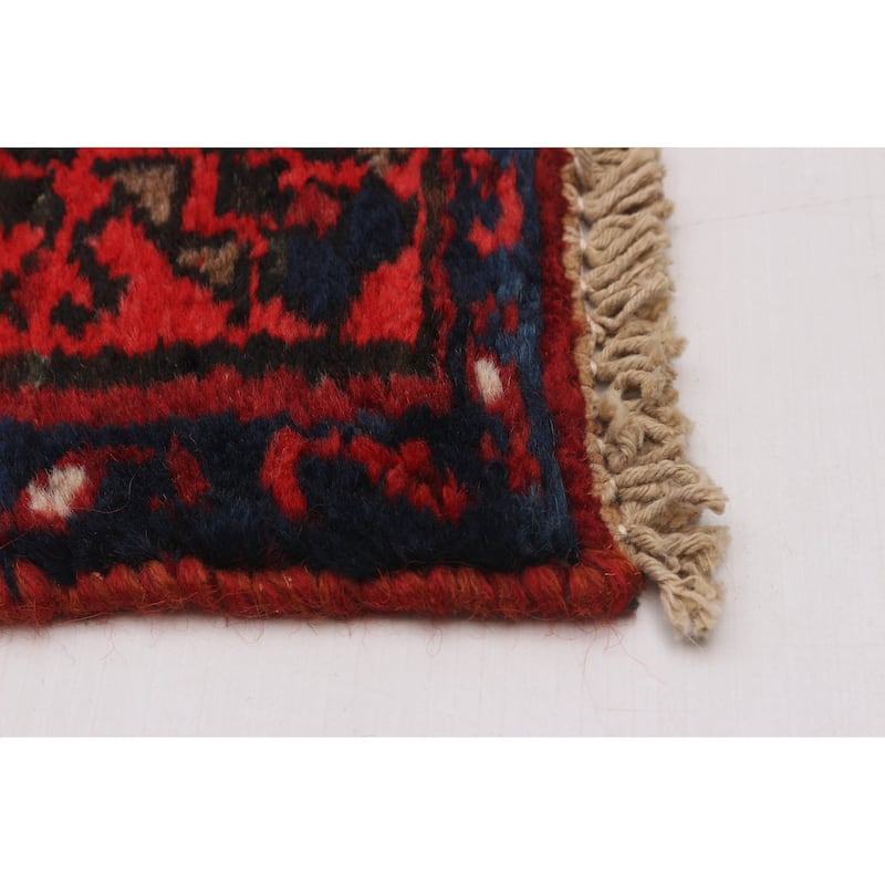 ECARPETGALLERY Hand-knotted Anadol Red Wool Rug - 3'7 x 7'0