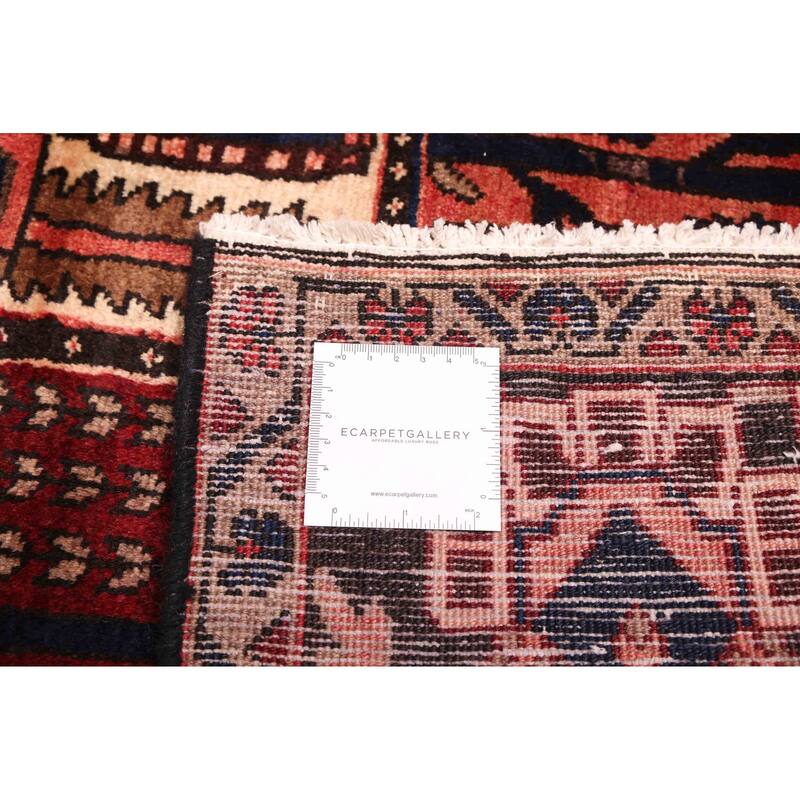 ECARPETGALLERY Hand-knotted Kayseri Vintage Dark Red Wool Rug - 5'5 x 6'11