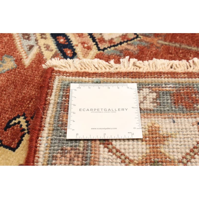 ECARPETGALLERY Hand-knotted Jules Sultane Copper Wool Rug - 5'10 x 9'1