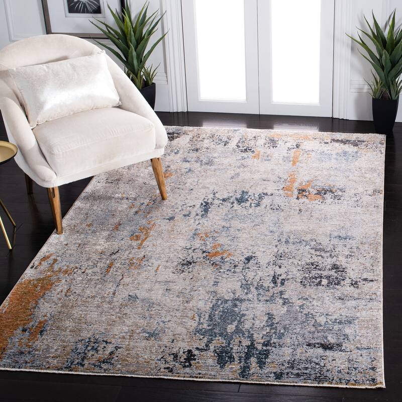 SAFAVIEH Limitee Sirkku Vintage Rug - Beige/Beige - 5' 1" x 7' 6"