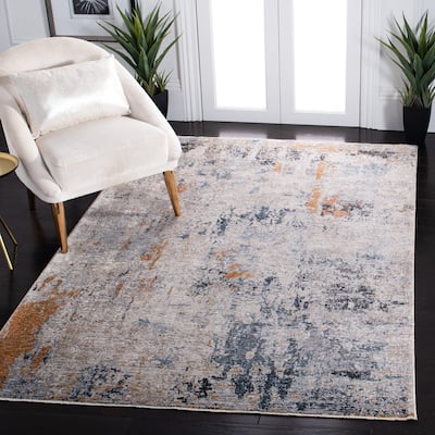 SAFAVIEH Limitee Sirkku Vintage Rug - Beige/Beige - 5' 1" x 7' 6"