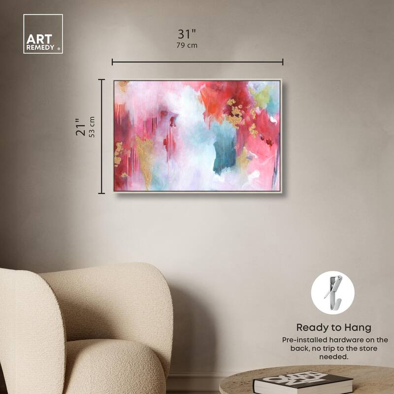 Rolling in Love Canvas by Art Remedy