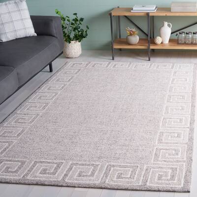SAFAVIEH Handmade Ebony Romane Contemporary Wool Rug