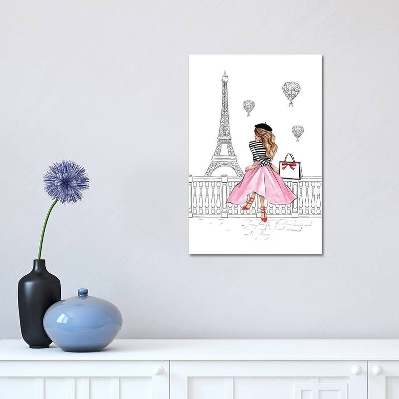 iCanvas "Paris" by LaLana Arts Canvas Print - 18x12x1.5