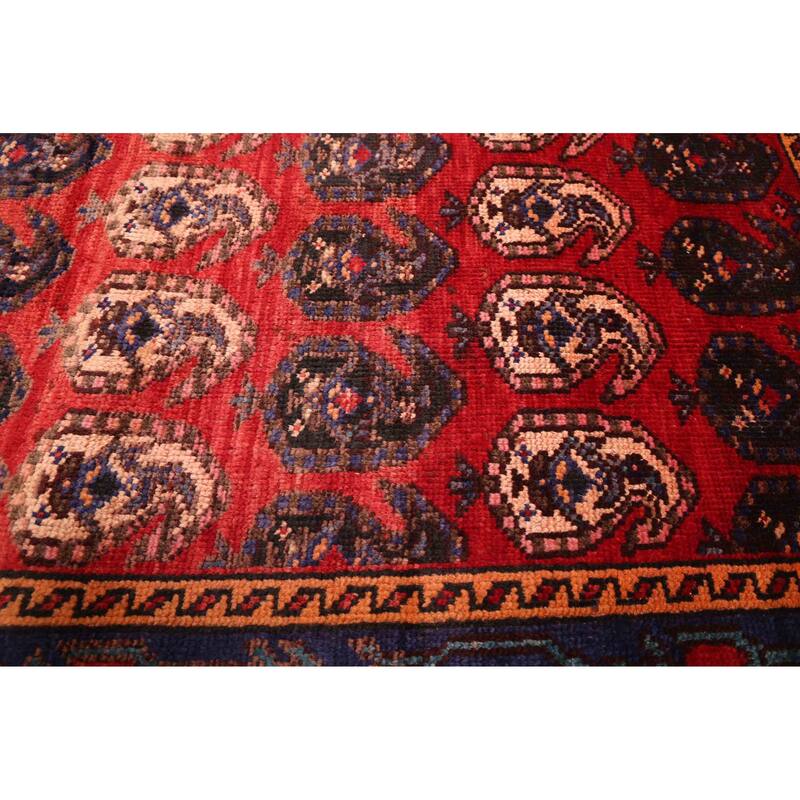 ECARPETGALLERY Hand-knotted Konya Anatolian Red Wool Rug - 5'0 x 9'11
