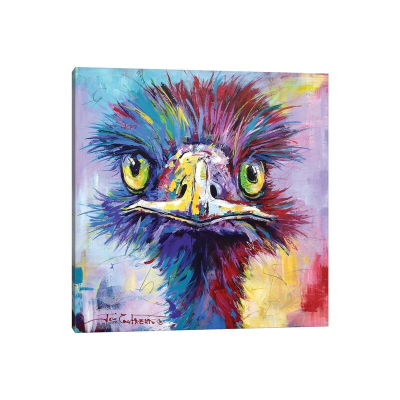 iCanvas "Emu II" by Jos Coufreur Canvas Print