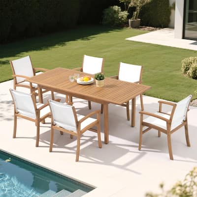 7-Piece Outdoor Patio Garden Dining Set