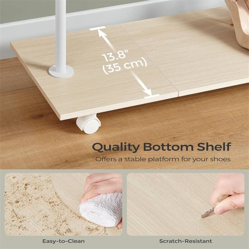 Clothes Rack with Wheels