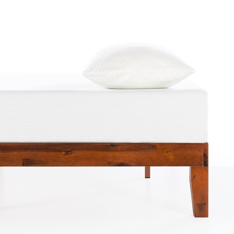 12" Classic Solid Wood Platform Bed Frame