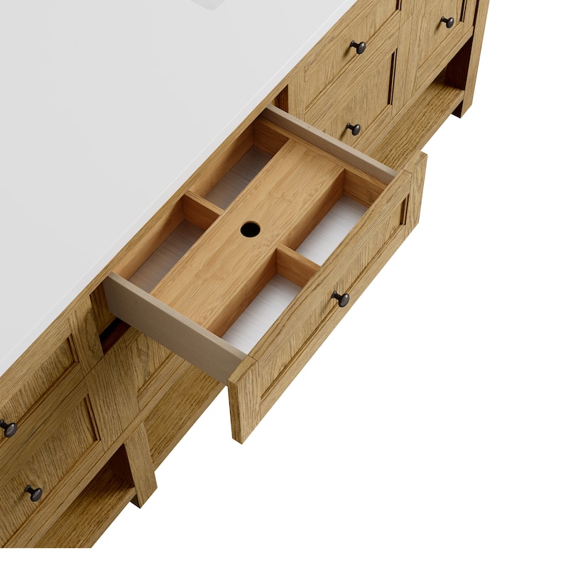 Breckenridge 84" Double Vanity Cabinet