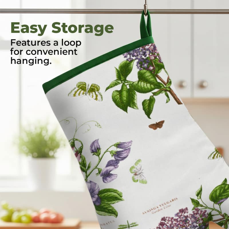 Pimpernel Botanic Garden Collection Oven Glove - 14.5" x 8"