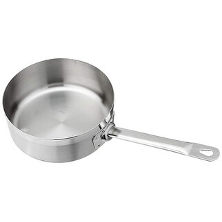 Paderno World Cuisine Grand Gourmet stainless steel round deau, 2-5/8 quarter