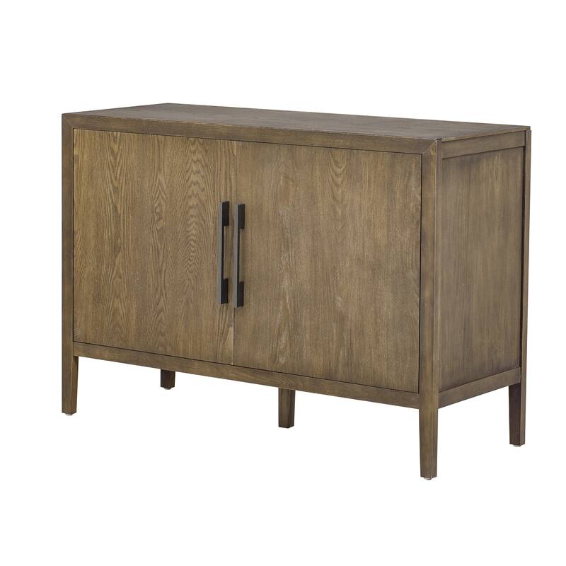 Sideboard with 2 Metal handles and 2 Doors