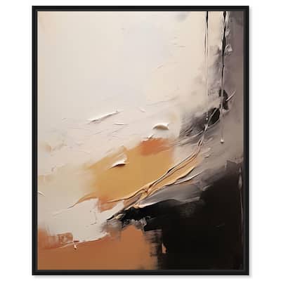 Baked Clay I Canvas by Art Remedy