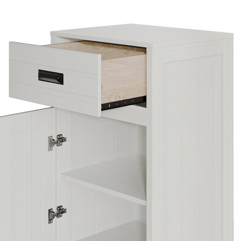 CraftPorch Mid Century Modern Door Cabinet - N/A