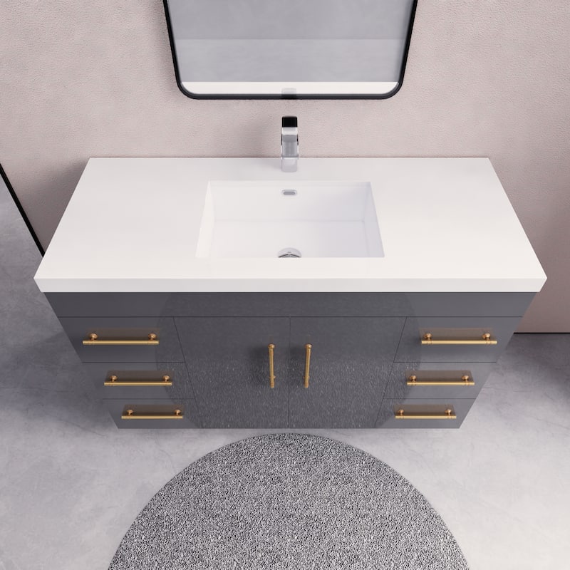Eliza 48'' Freestanding Vanity with Single Sink