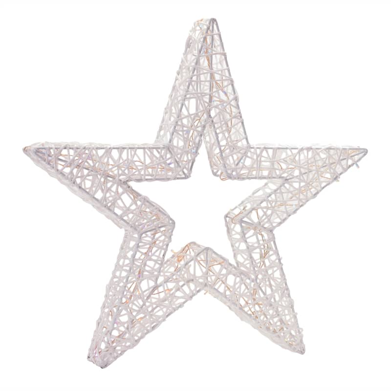 LED Lighted Star Christmas Decoration - 24"