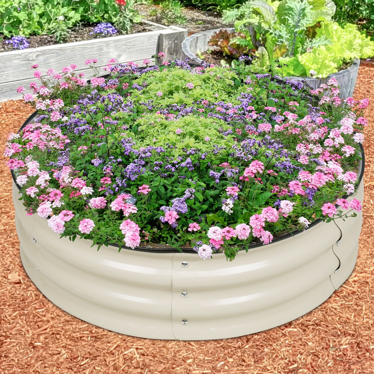 Aoodor 9undefinedundefined Tall Aluzinc Metal Raised Garden Bed 