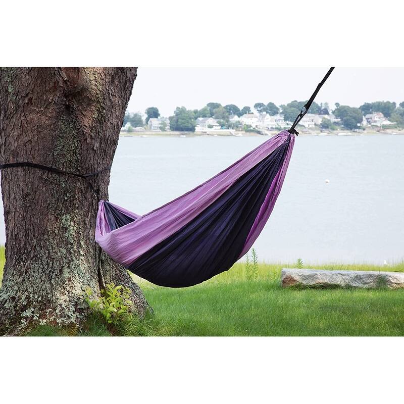 Makena Camping Hammock Set With Storage Bag Double Hammock for Two Outdoor Tree Swing Portable Hammock