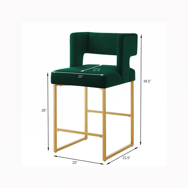 Counter Height Bar Stools,Set of 2