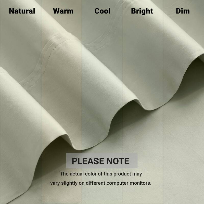 Harbor House 100% Egyptian Cotton Sateen Pillowcase Set