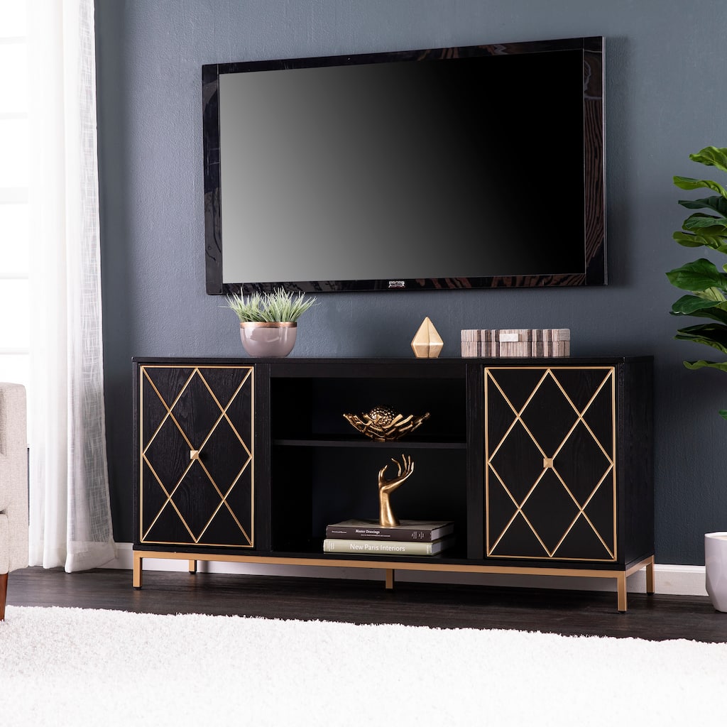 SEI Furniture Marradi Media TV Stand w/ Storage for TV's up to 56"