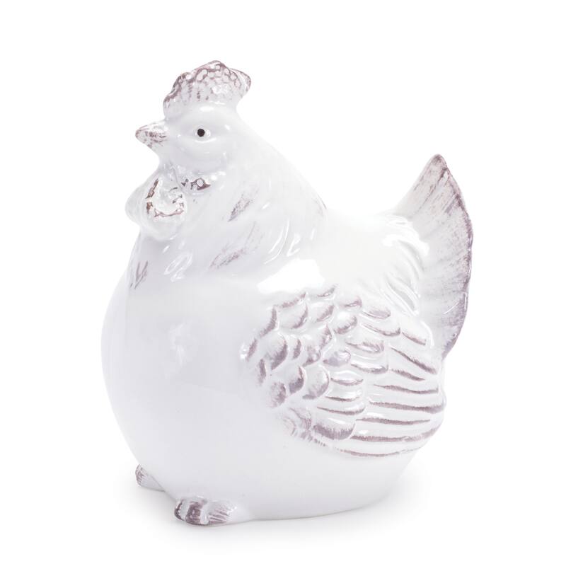 Ceramic Chicken Decor (Set of 6)