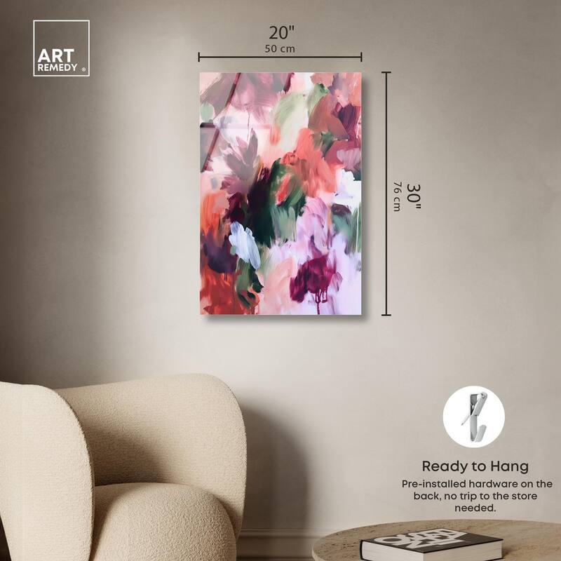 Adelas Garden II Acrylic by Art Remedy, Ready to Hang