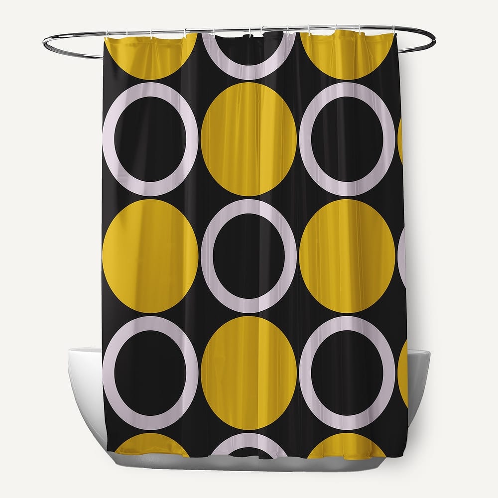 Mod Circles Shower Curtain
