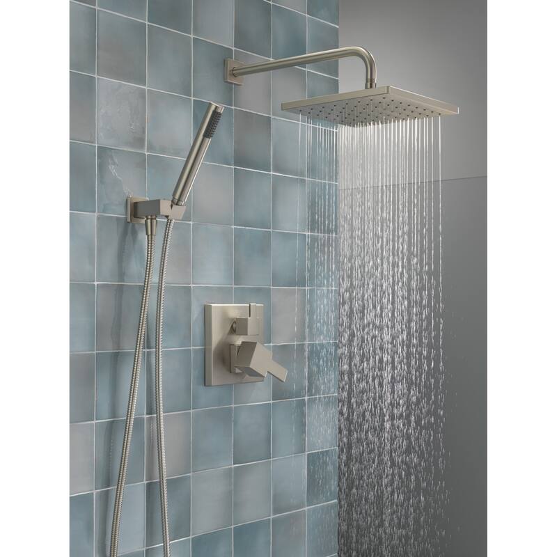 Delta T342701 Modern Square Non Shared Function Shower System Package