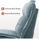 preview thumbnail 13 of 33, MCombo Armless Power Recliner Chair with USB Ports, 3.5" Wall Clearance Electric Reclining Sofa Chair for Living Room, ALR01