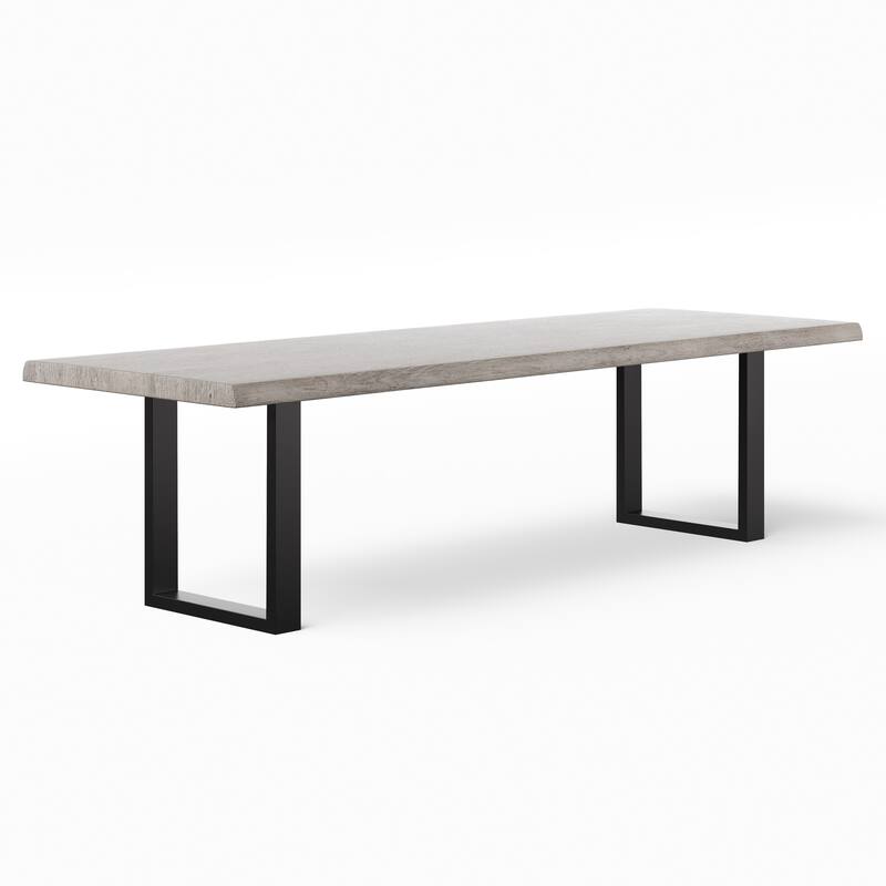 Urbia Brooks Solid Acacia Dining Table - U Base