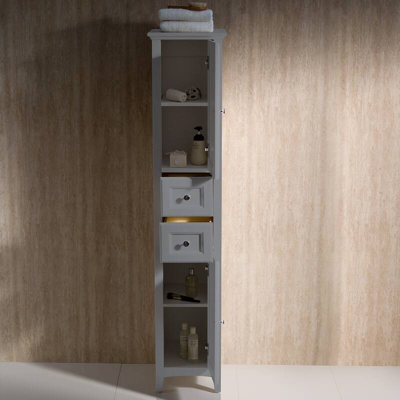 Fresca Oxford 68" MDF Free Standing Bathroom Linen Tower