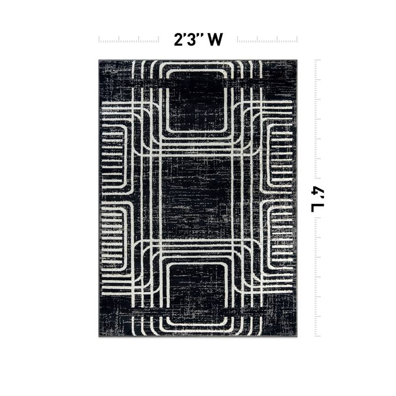 Geometric Bohemian Area Rug