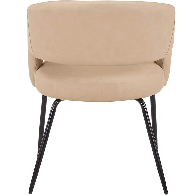 Ravenna 5-Piece Dining Set 63-Inch Rectangular MDF Tabletop Dining Table and 4 Arm Chairs