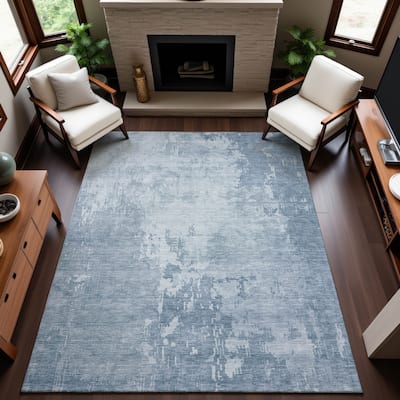 Premium Washable Super Soft Abstract Solid Mayfield Rug