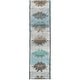 preview thumbnail 79 of 84, Machine Washable Indoor/Outdoor Tribal Global Chantille Rug