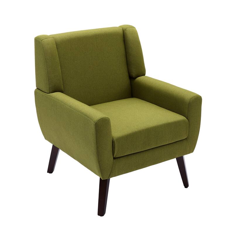 Upholstered Armchair with Wide Back Accent Chair